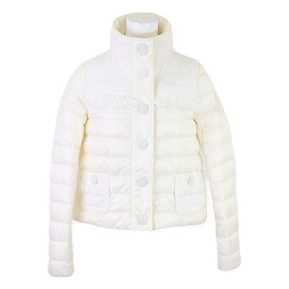 MONCLER LUNAIRE tweed-panel down jacket