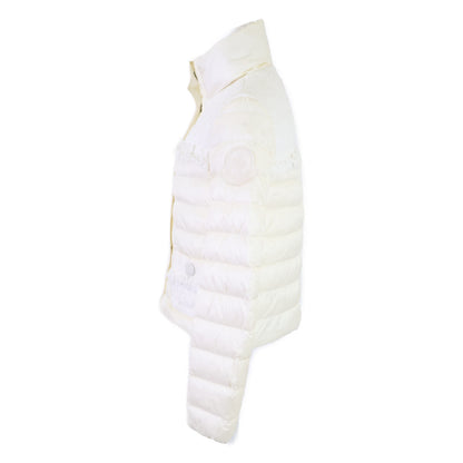 MONCLER LUNAIRE tweed-panel down jacket
