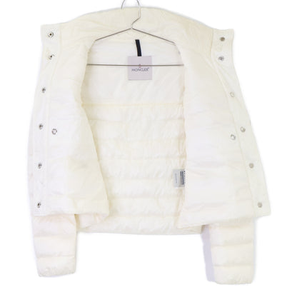 MONCLER LUNAIRE tweed-panel down jacket