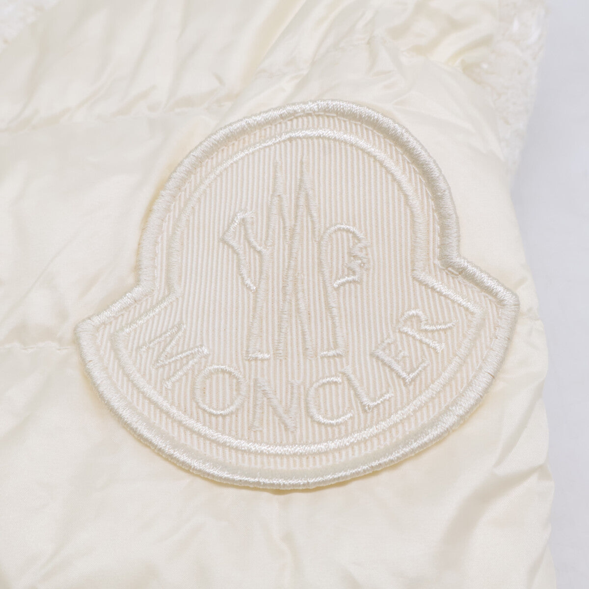 MONCLER LUNAIRE tweed-panel down jacket