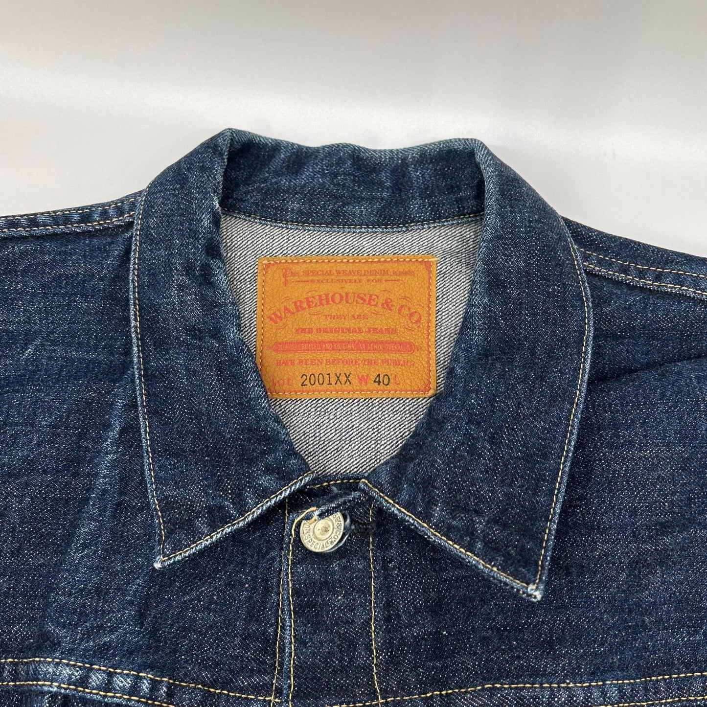 WAREHOUSE ウエアハウス 2001XX インディゴ 1STタイプ デニムジャケット ジャケット