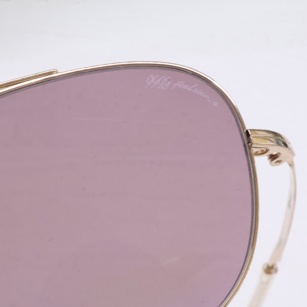 999.9 フォーナインズ 999.9 feelsun フォーナインズフィールサン F-12S 1 TITANIUM ティアドロップシェイプ サングラス
