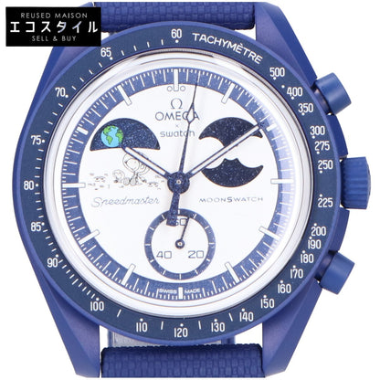 OMEGA オメガ ×SWATCH スヌーピー 新品未使用 SO33N703L MISSION TO EARTHPHASE MOONSHINE GOLD wants YOU ハンターズムーン クオーツ 腕時計