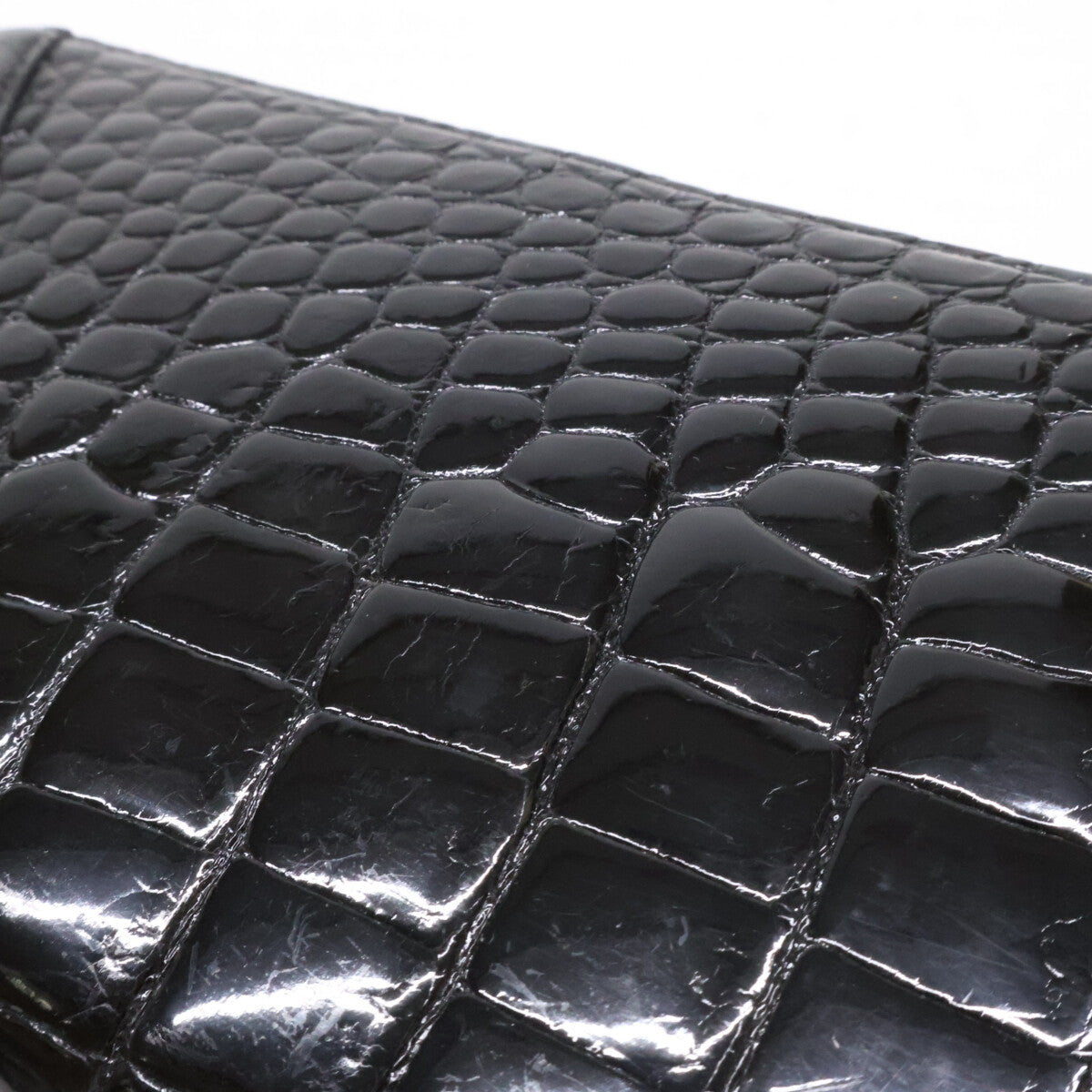 IKEDA Kohgei 池田工芸 新品同様 クロコダイル ポロサス x ゴールドパイソン ロングウォレット 長財布 長財布（小銭入れあり）