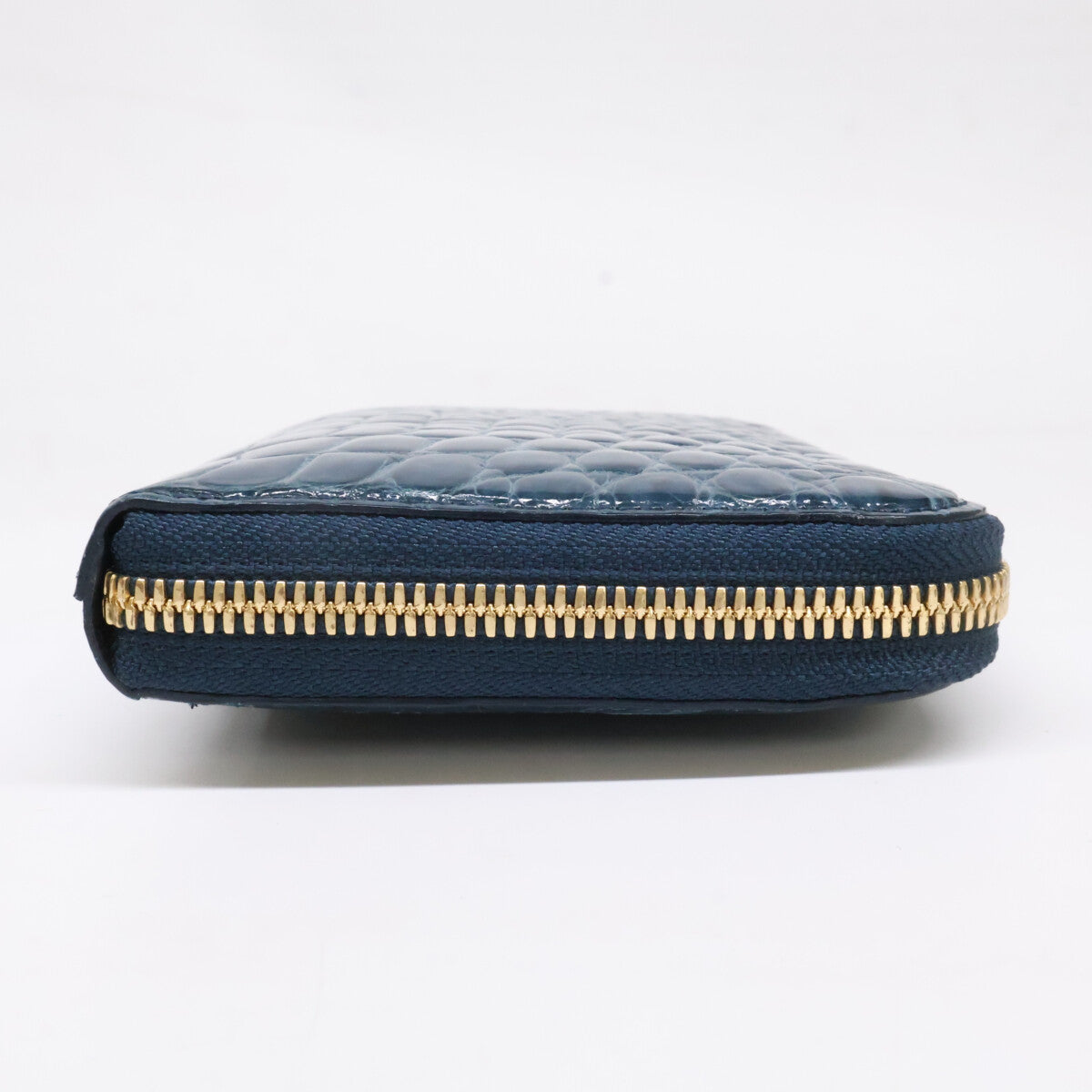 IKEDA Kohgei 池田工芸 美品 クロコダイル ポロサス x ゴールドパイソン ロングウォレット 長財布 長財布（小銭入れあり）