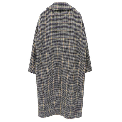 DRESSTERIOR ドレステリア チェック ロング丈 チェックコート レディース ブラウン 36 085-93085 コート