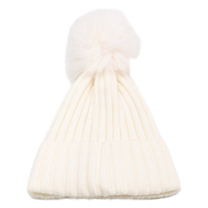 MONCLER モンクレール 【新品同様/国内正規】25年 K20933B00064 M1131 BERRETTO TRICOT ロゴワッペン ポンポン ニット帽 帽子