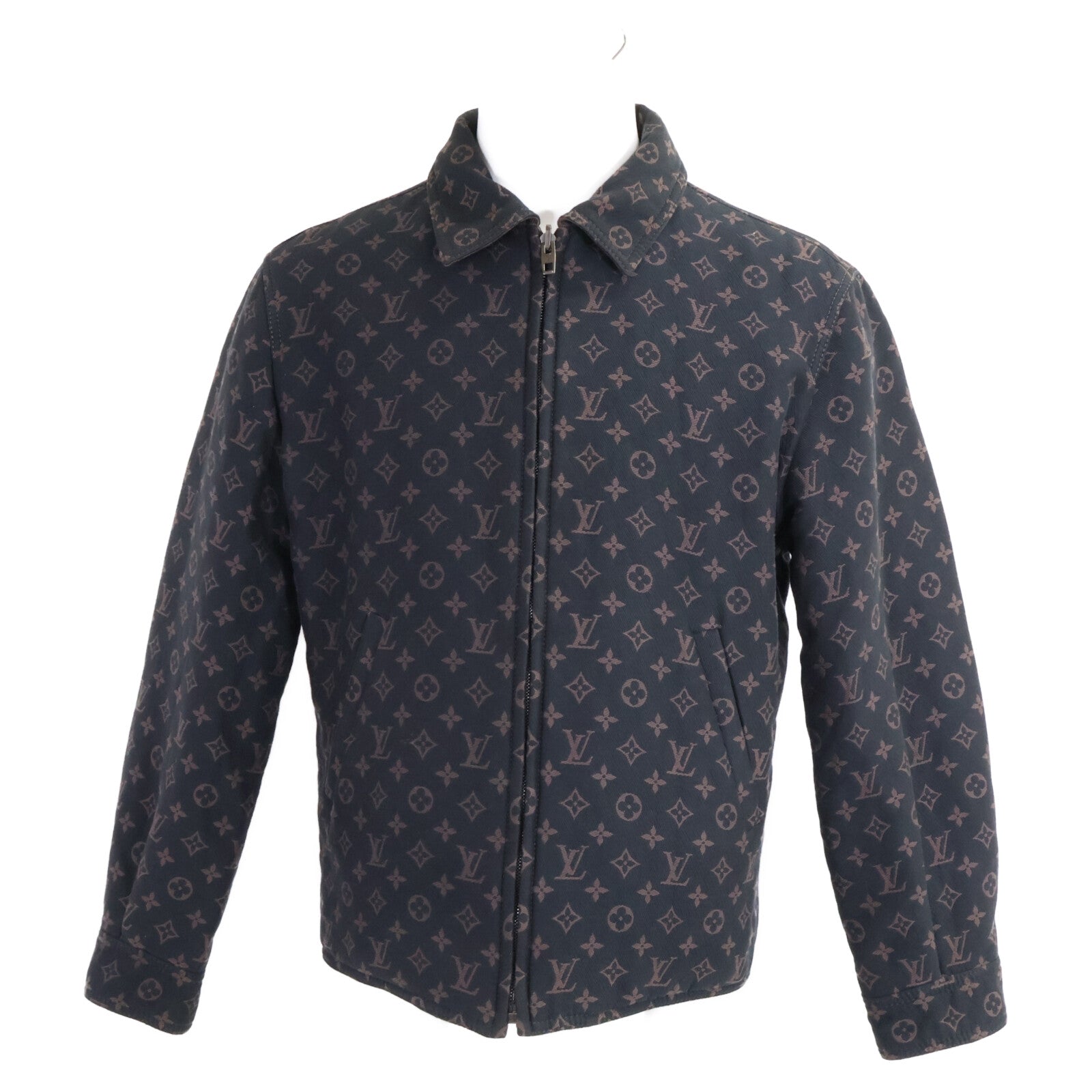 LOUIS VUITTON ルイヴィトン 【国内正規】RM062M MJBS02CZ6 モノグラム リバーシブル ジップアップ ブルゾン ジャケット