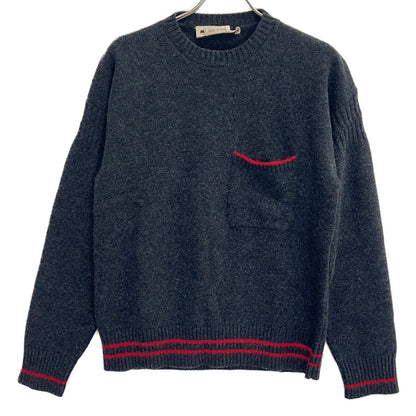 MARNI 2020 GCMG0122Q0 Black Mohair-blend back-design knit Tops