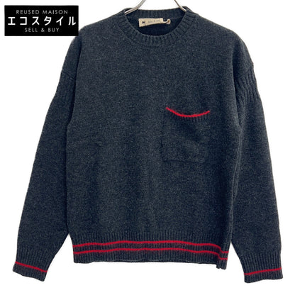 MARNI マルニ 20年 GCMG0122Q0 ブラック モヘア混 バックデザインニット トップス