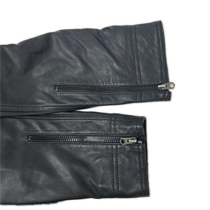G-STAR RAW ジースターロゥ ブラック シープスキン フライトレザージャケット ジャケット