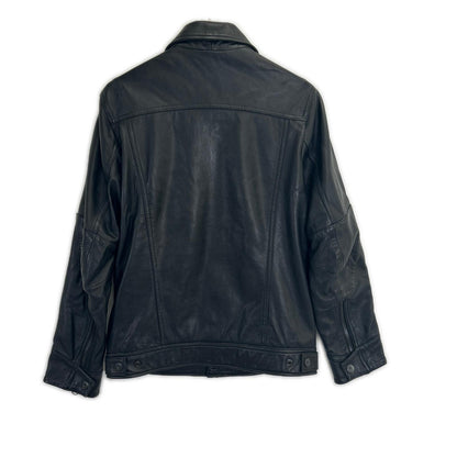 G-STAR RAW ジースターロゥ ブラック vodan 3d slim leather jacket ジャケット