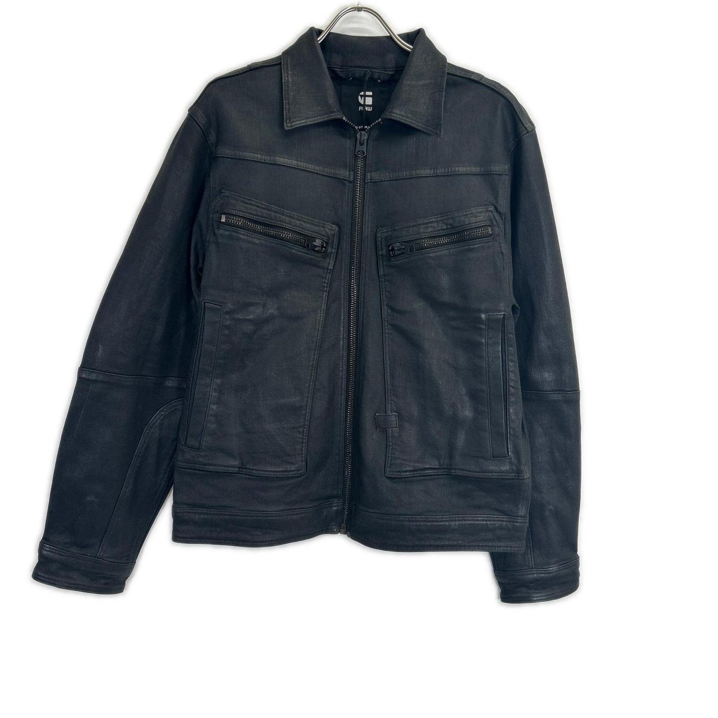 G-STAR RAW G-Star Raw Black denim Air Force jacket jacket