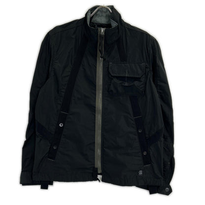 G-STAR RAW ジースターロゥ ブラック utility hb tape overshirt ジャケット