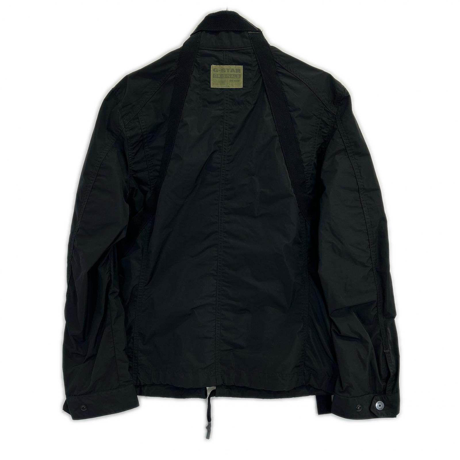 G-STAR RAW ジースターロゥ ブラック utility hb tape overshirt ジャケット