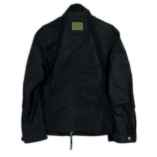 G-STAR RAW ジースターロゥ ブラック utility hb tape overshirt ジャケット
