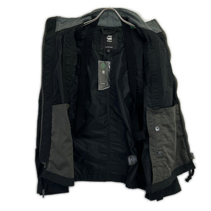 G-STAR RAW ジースターロゥ ブラック utility hb tape overshirt ジャケット