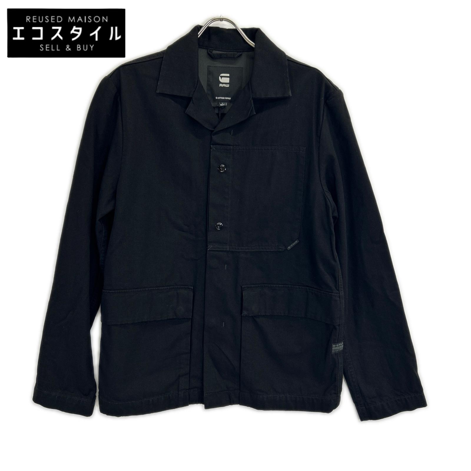 G-STAR RAW ジースターロゥ ブラック コットン100 marseille blazer ジャケット