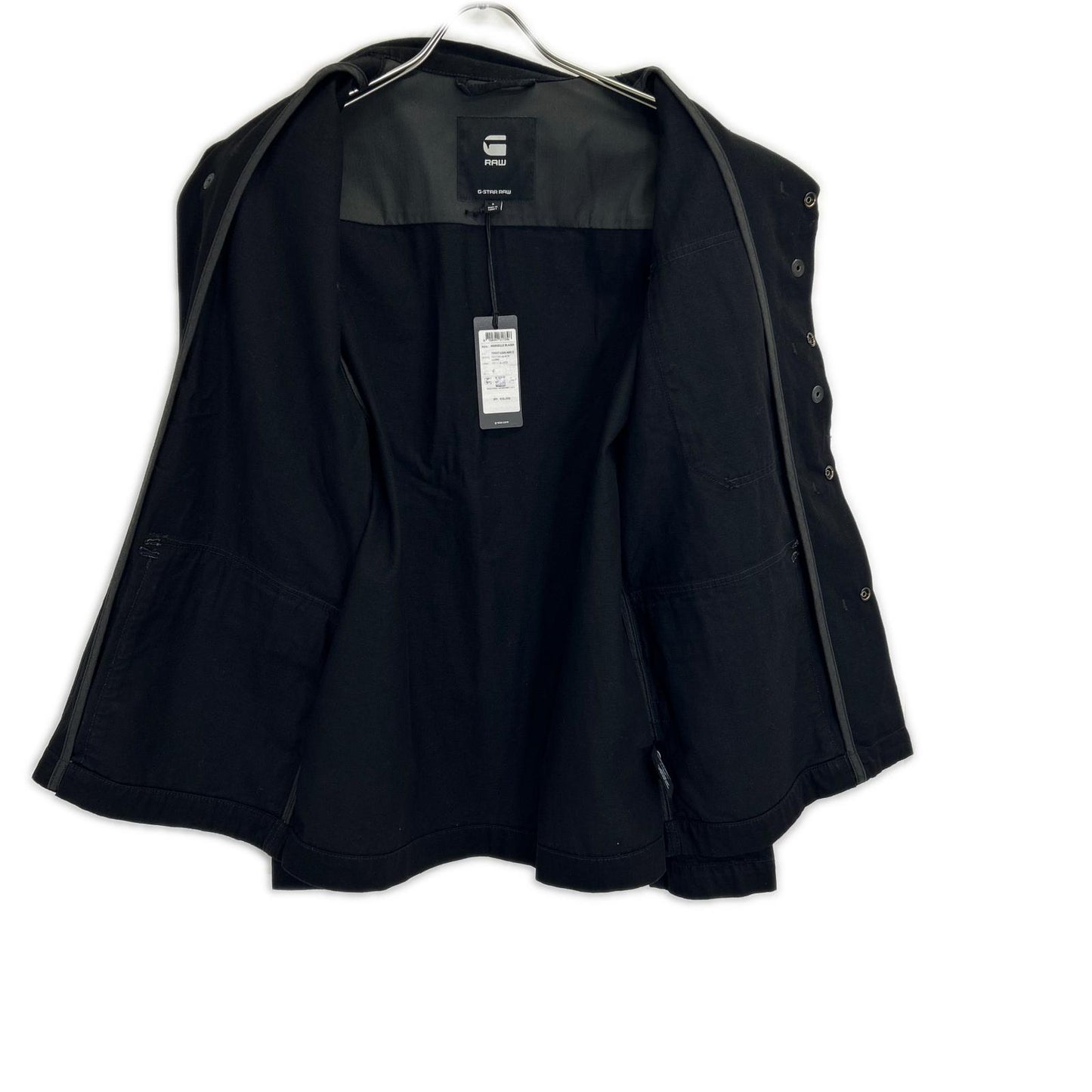 G-STAR RAW ジースターロゥ ブラック コットン100 marseille blazer ジャケット