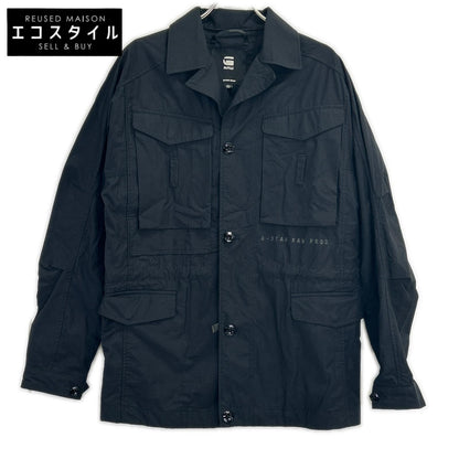 G-STAR RAW ジースターロゥ ブラック ポプリン素材 コットン field jacket ジャケット