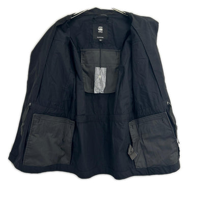 G-STAR RAW ジースターロゥ ブラック ポプリン素材 コットン field jacket ジャケット