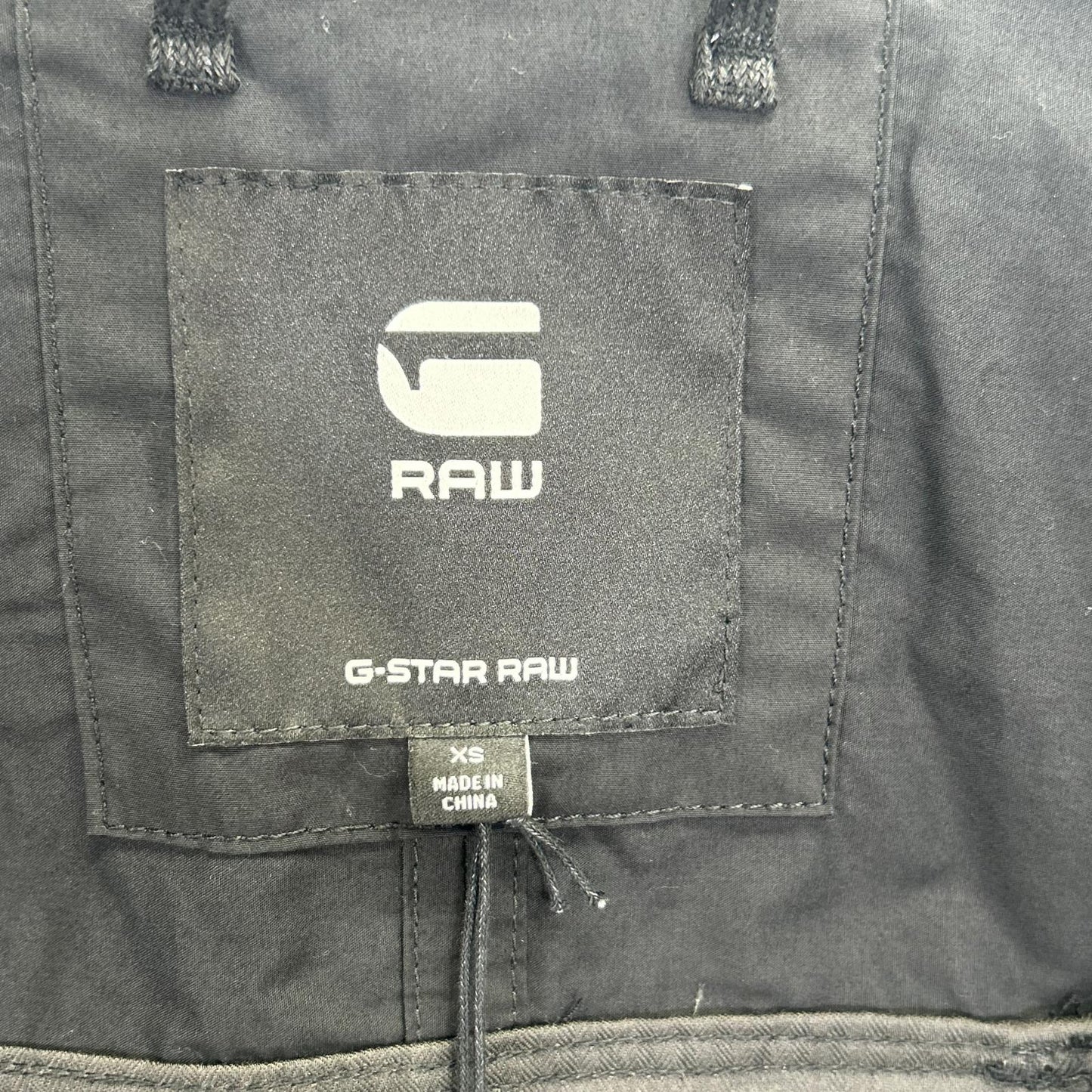 G-STAR RAW ジースターロゥ ブラック ポプリン素材 コットン field jacket ジャケット