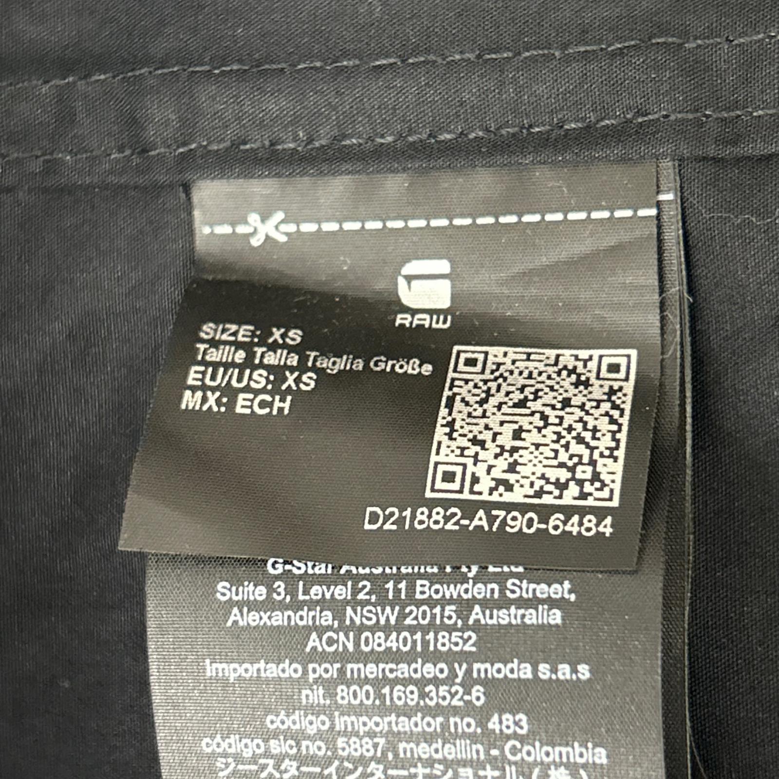 G-STAR RAW ジースターロゥ ブラック ポプリン素材 コットン field jacket ジャケット