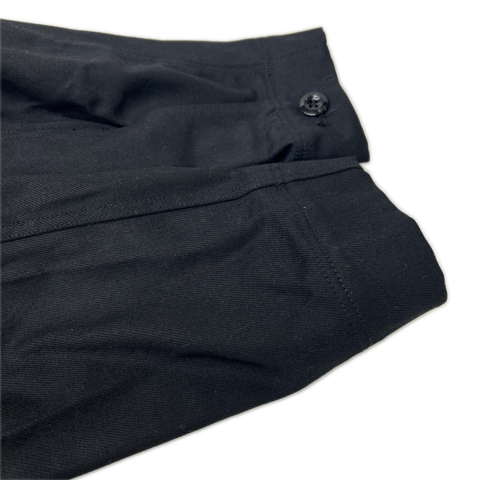 G-STAR RAW ジースターロゥ ブラック patched pocket trench/デニムトレンチコート コート