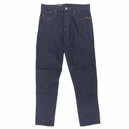 G-STAR RAW ジースターロゥ 新品同様 ボタンフライ SCUTAR 3D SLIM TAPERED デニムパンツ ボトムス メンズ インディゴ 33/32 ボトムス