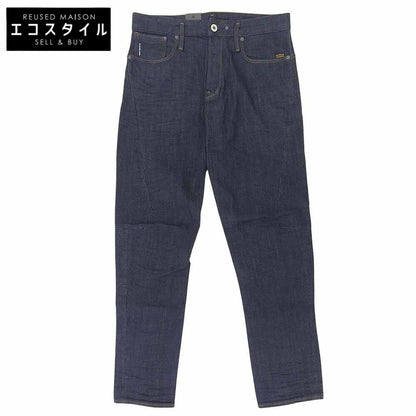 G-STAR RAW ジースターロゥ 新品同様 ボタンフライ SCUTAR 3D SLIM TAPERED デニムパンツ ボトムス メンズ インディゴ 33/32 ボトムス