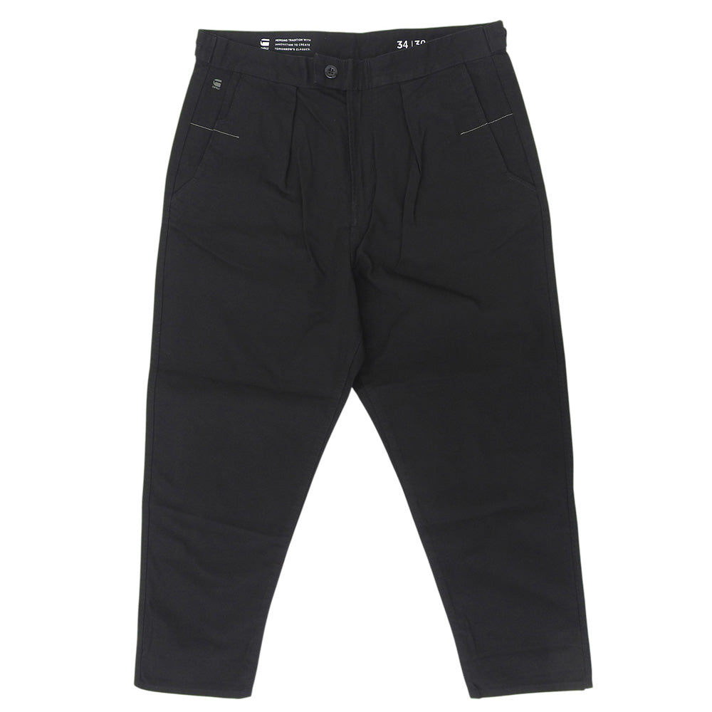 G-STAR RAW ジースターロゥ 新品同様 WORKER CHINO RELAXED チノパンツ ボトムス メンズ ブラック 34/30 ボトムス