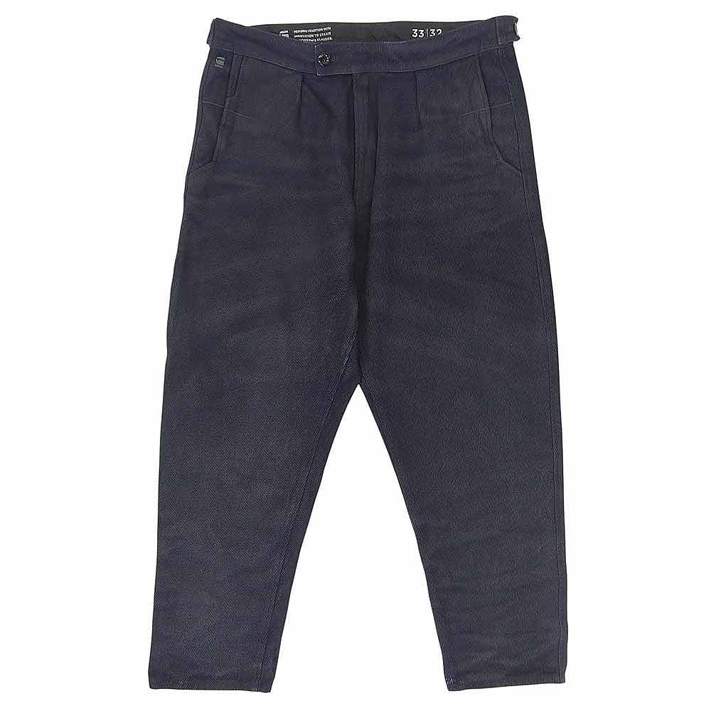 G-STAR RAW ジースターロゥ 新品同様 WORKER CHINO RELAXED チノパンツ ボトムス メンズ ネイビー 33/32 ボトムス