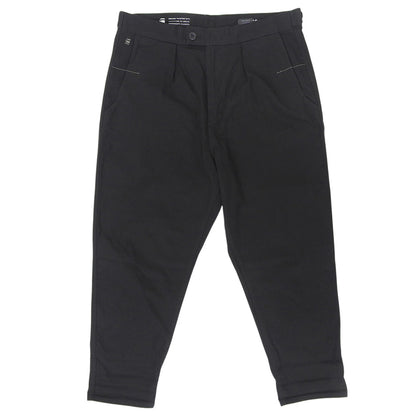 G-STAR RAW ジースターロゥ 新品同様 WORKER CHINO RELAXED チノパンツ ボトムス メンズ ブラック 33/32 ボトムス