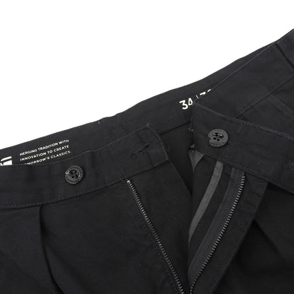 G-STAR RAW ジースターロゥ 新品同様 WORKER CHINO RELAXED チノパンツ ボトムス メンズ ブラック 33/32 ボトムス