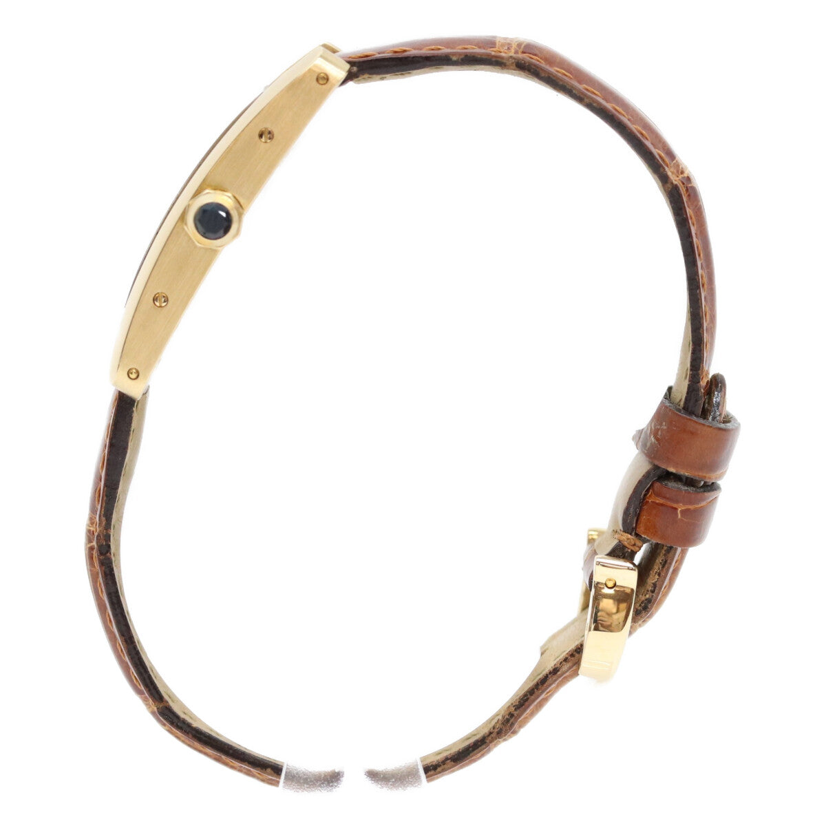 Cartier カルティエ W2601556 YG タンクアメリカン SM QZ時計 腕時計