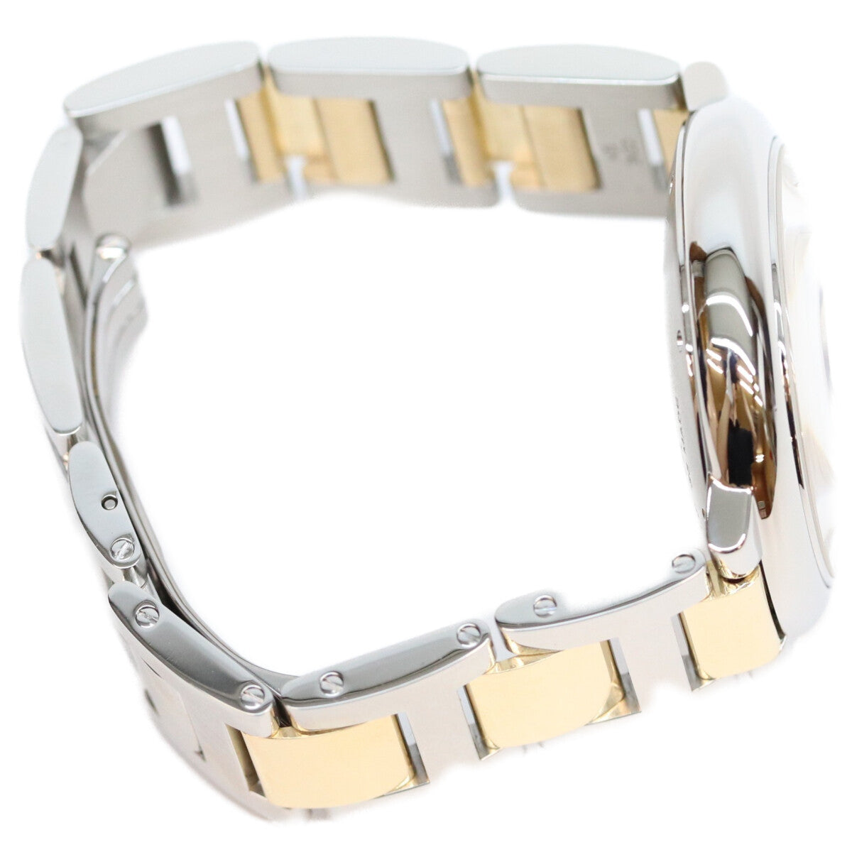 Cartier カルティエ W69008Z3 YG×SS コンビ バロンブルーMM 36mm QZ時計 腕時計