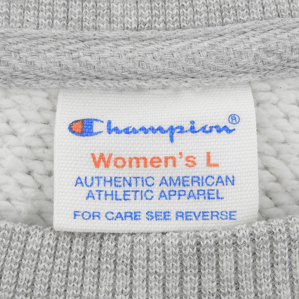 Champion チャンピオン カレッジ BLOOKLYNスウェット トップス レディース グレー L CW-G010 トップス