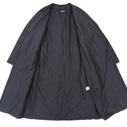 ZUCCA ズッカ 美品 中綿 ベルト付 キルティング コート レディース ブラック M ZU81FA017 コート