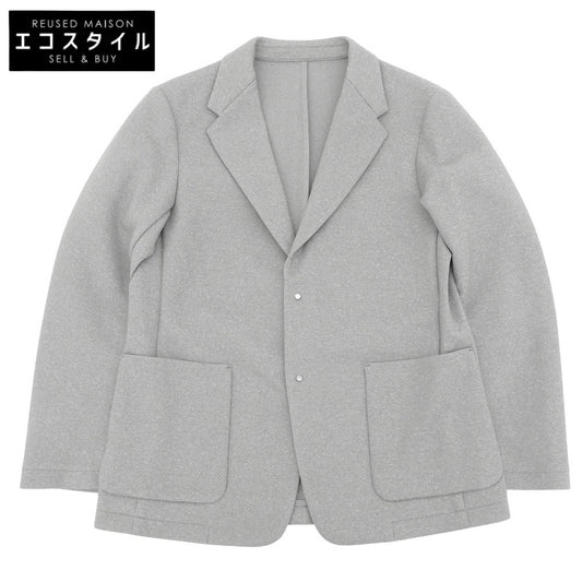 MACKINTOSH PHILOSOPHY マッキントッシュフィロソフィー 新品同様 britec ポリエステル テーラードジャケット メンズ グレー 38 ジャケット