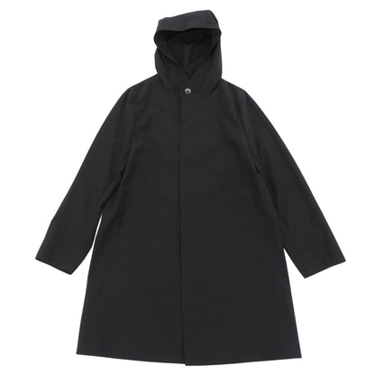 TRADITIONAL WEATHERWEAR トラディショナルウェザーウェア クリストン フーデッド ステンカラーコート メンズ ブラック 38 コート
