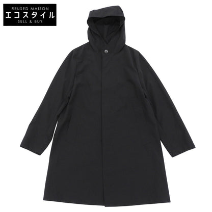 TRADITIONAL WEATHERWEAR トラディショナルウェザーウェア クリストン フーデッド ステンカラーコート メンズ ブラック 38 コート