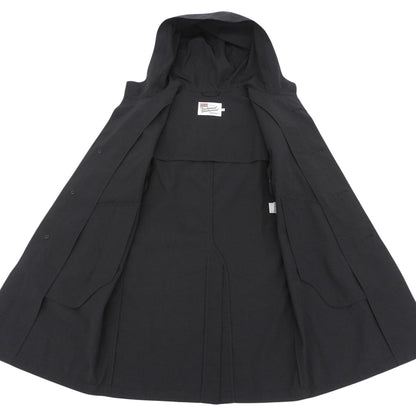 TRADITIONAL WEATHERWEAR トラディショナルウェザーウェア クリストン フーデッド ステンカラーコート メンズ ブラック 38 コート