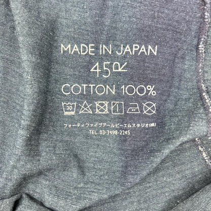 45R Forty-Five R MOTTAINAI Indigo Cotton Pullover Dress