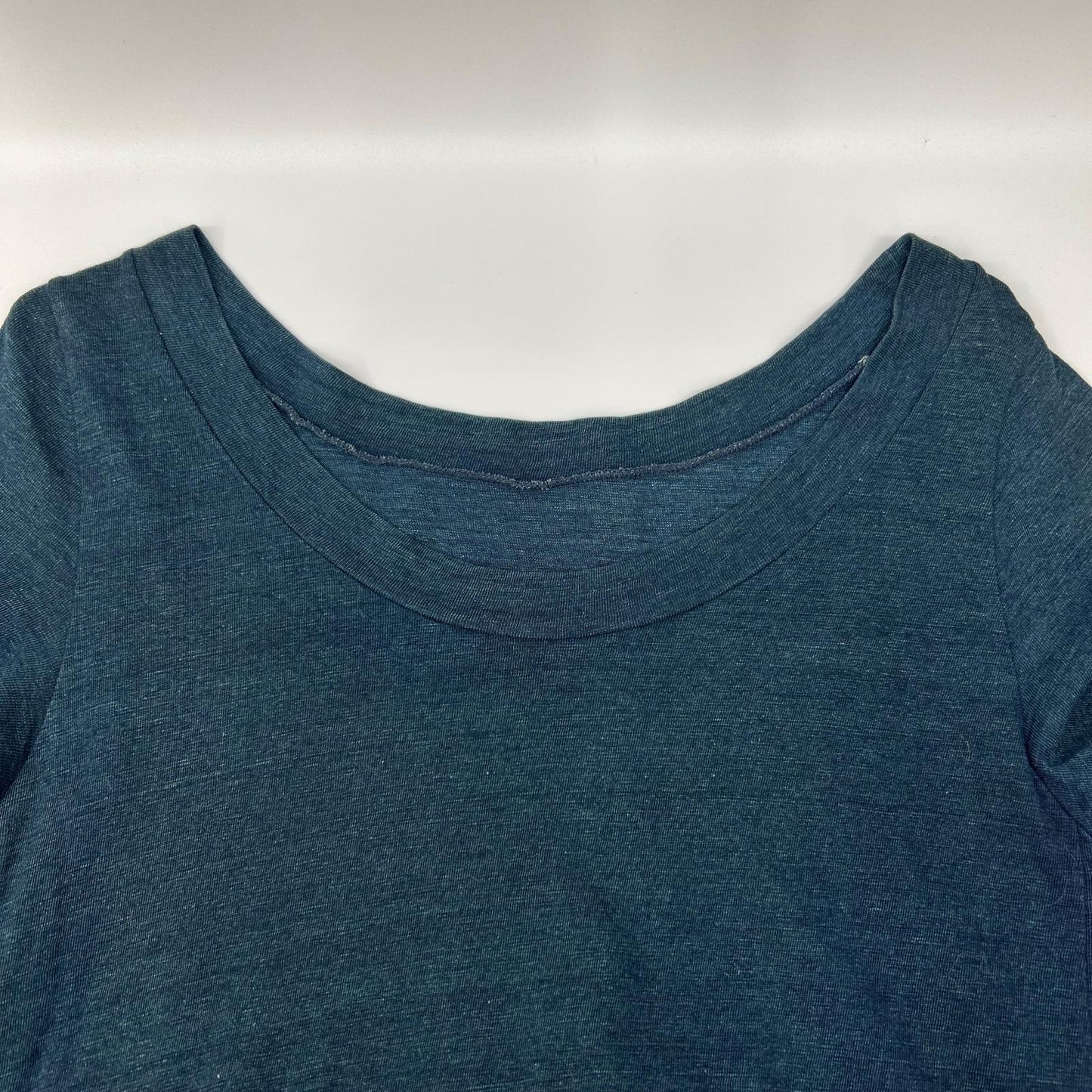 45R Forty-Five R MOTTAINAI Indigo Cotton Pullover Dress