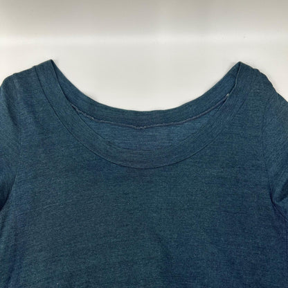 45R Forty-Five R MOTTAINAI Indigo Cotton Pullover Dress