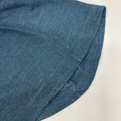 45R Forty-Five R MOTTAINAI Indigo Cotton Pullover Dress