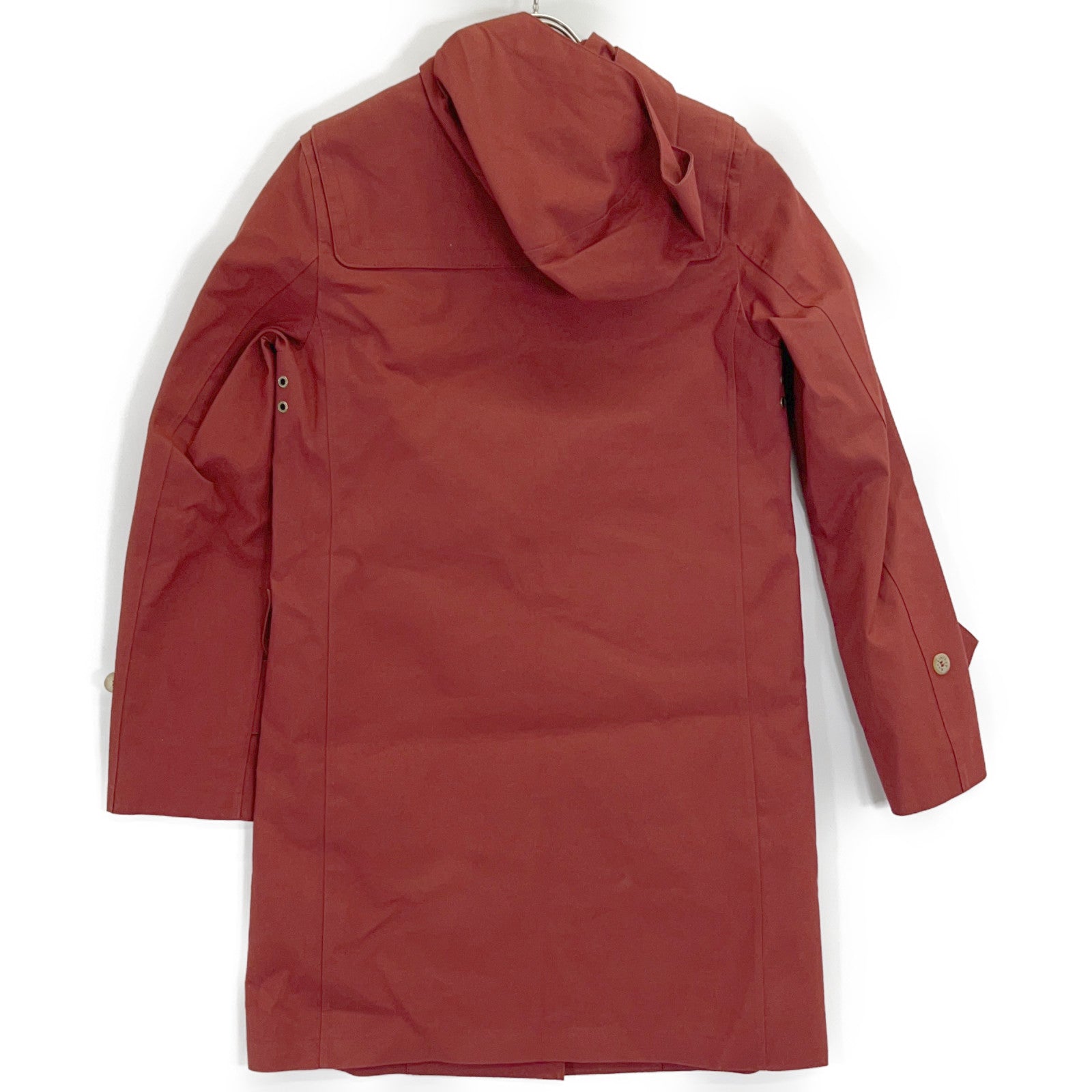 MACKINTOSH マッキントッシュ レッド コットン100 WARRINSTON ライナー付き フーディーコート コート
