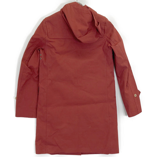 MACKINTOSH マッキントッシュ レッド コットン100 WARRINSTON ライナー付き フーディーコート コート