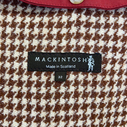 MACKINTOSH マッキントッシュ レッド コットン100 WARRINSTON ライナー付き フーディーコート コート