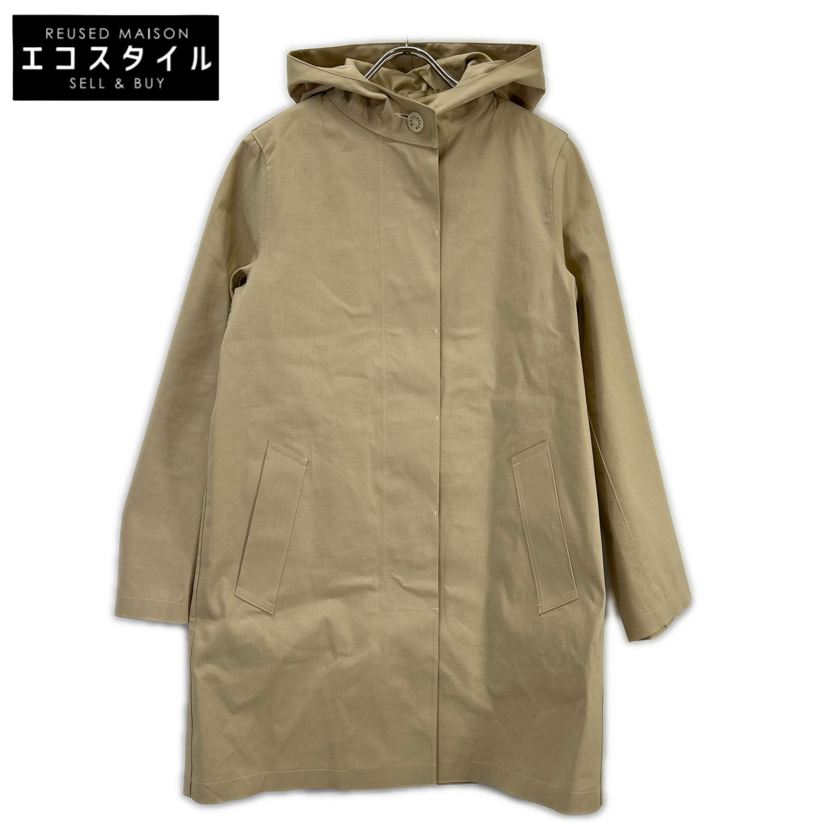 MACKINTOSH マッキントッシュ G6A02-500-41 ベージュ コットン100 ライナー付き フーディーコート コート